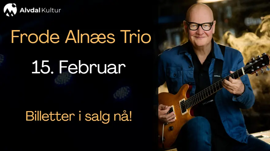 Konsert med Frode Alnæs Trio