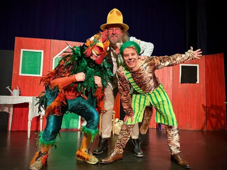 Gubben og katten og hanespetaklet